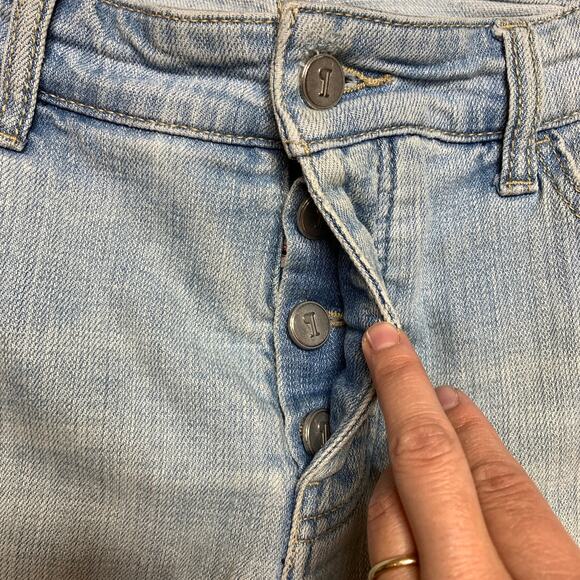 Anthropologie Pilcro Denim Hyphen Button Fly Distressed Jeans Women's Size 29 - Picture 4 of 8